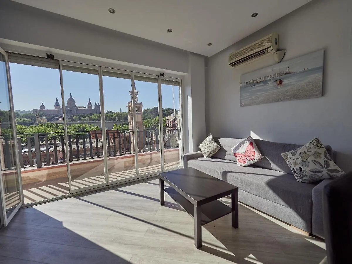 Unique Cozy Scenic Penthouse Apartment Barcelona