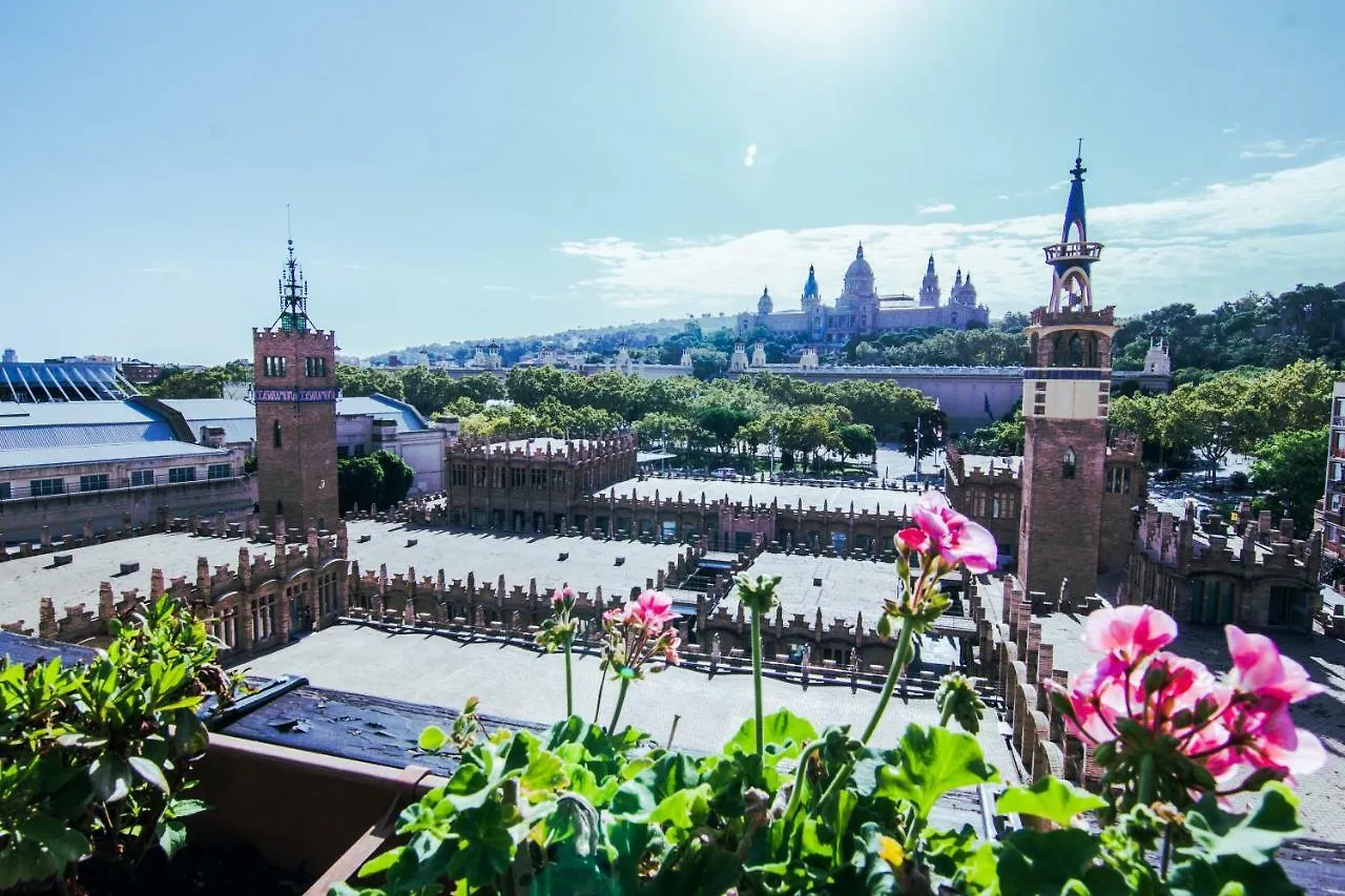 Unique Cozy Scenic Penthouse Daire Barselona