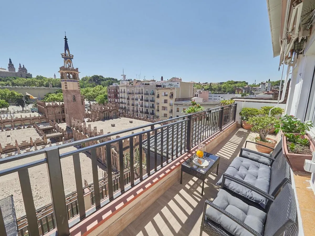 Unique Cozy Scenic Penthouse Lejlighed Barcelona