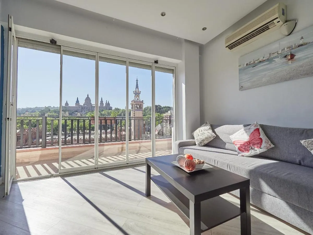 Unique Cozy Scenic Penthouse Lejlighed Barcelona 0*,